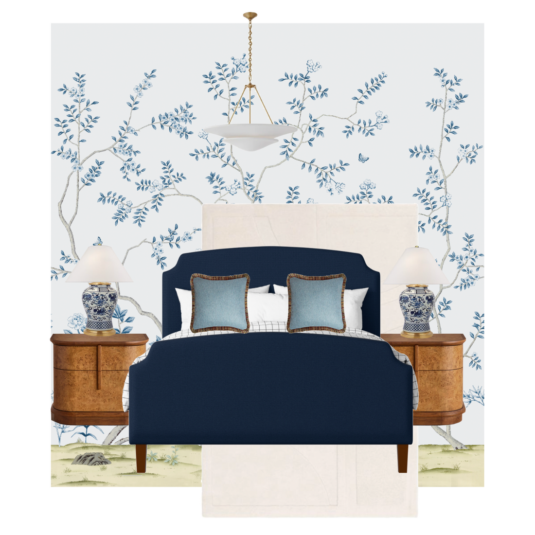 8 Chinoiserie Bedroom Wallpaper Ideas